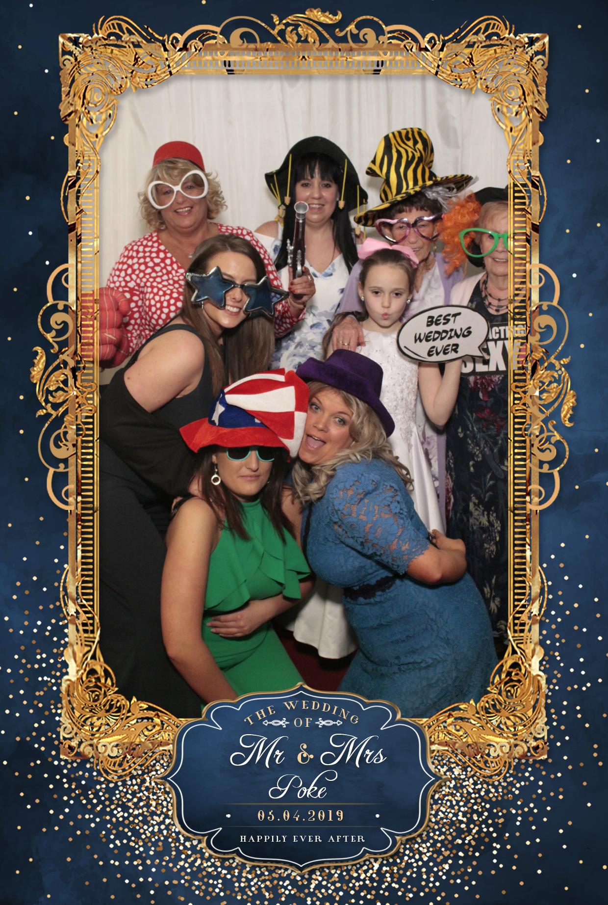 Mr & Mrs Poke | View more photos from the event at gallery.myphotoboothexperience.co.uk/u/MyPhotoBoothExperienceLtd/Mr-Mrs-Poke